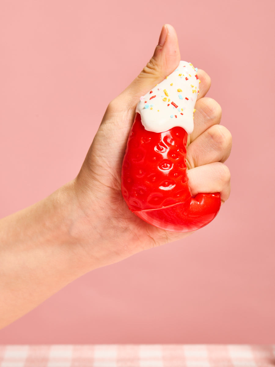 Strawberry Squishy Toy