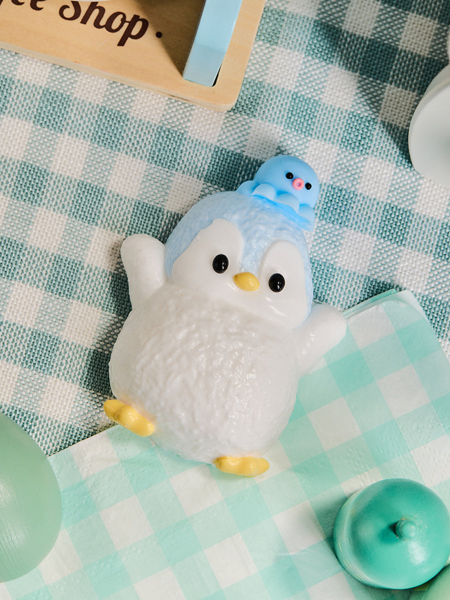 Blue Penguin Squishy Toy