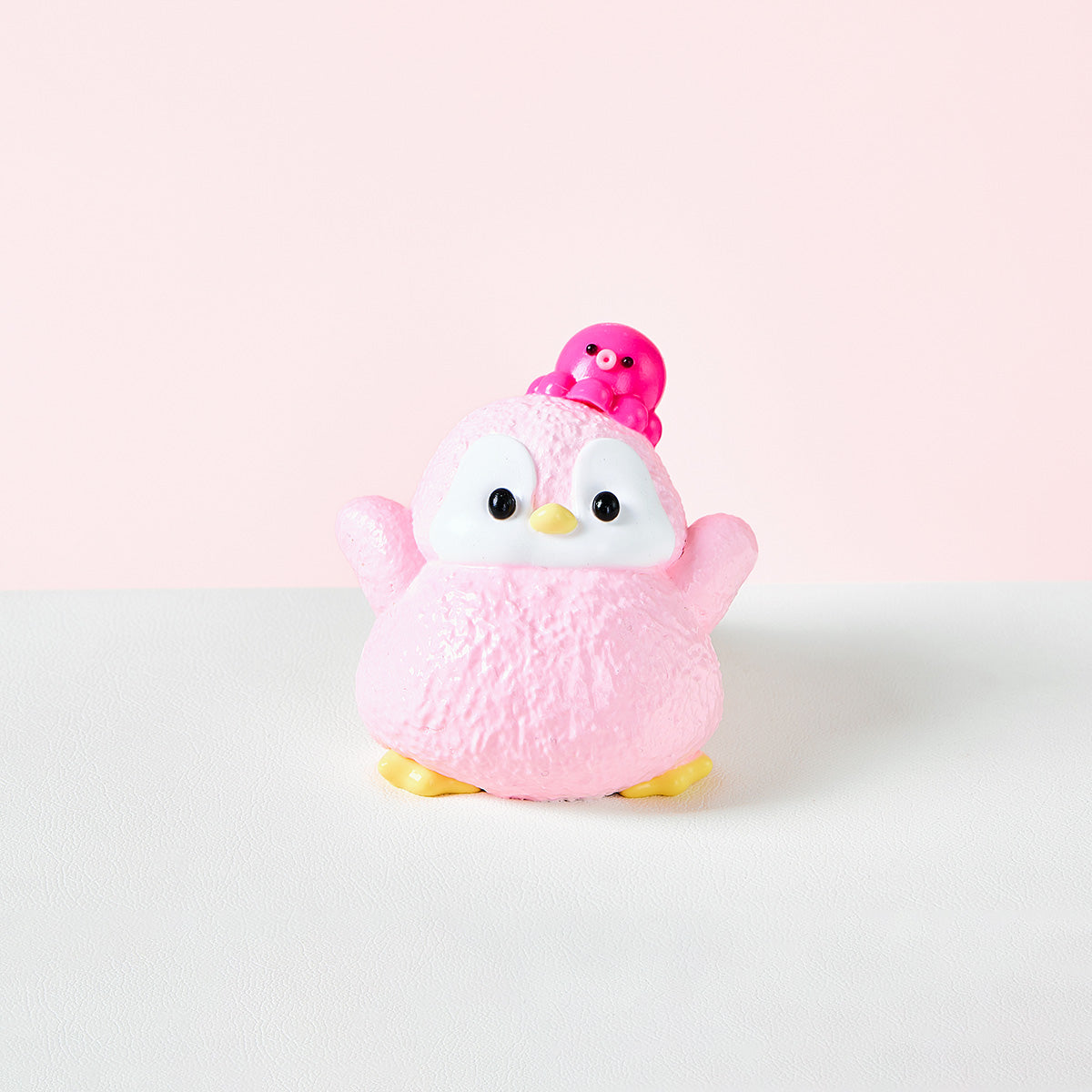 Pink Penguin Squishy Toy
