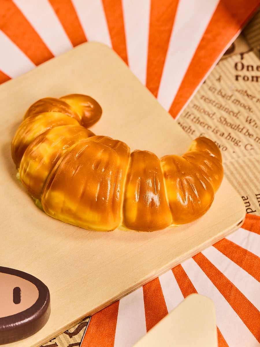 Croissant Squishy Toy