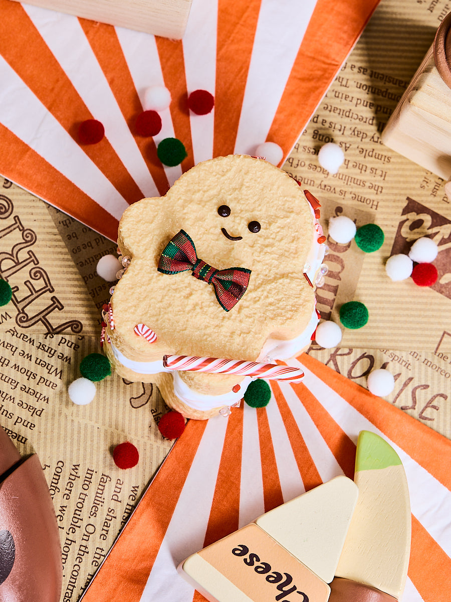 Gingerbread Man Squishy Toy