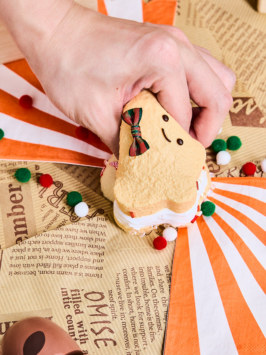 Gingerbread Man Squishy Toy