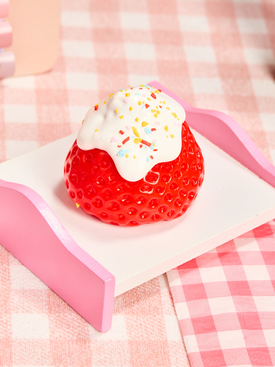 Strawberry Squishy Toy