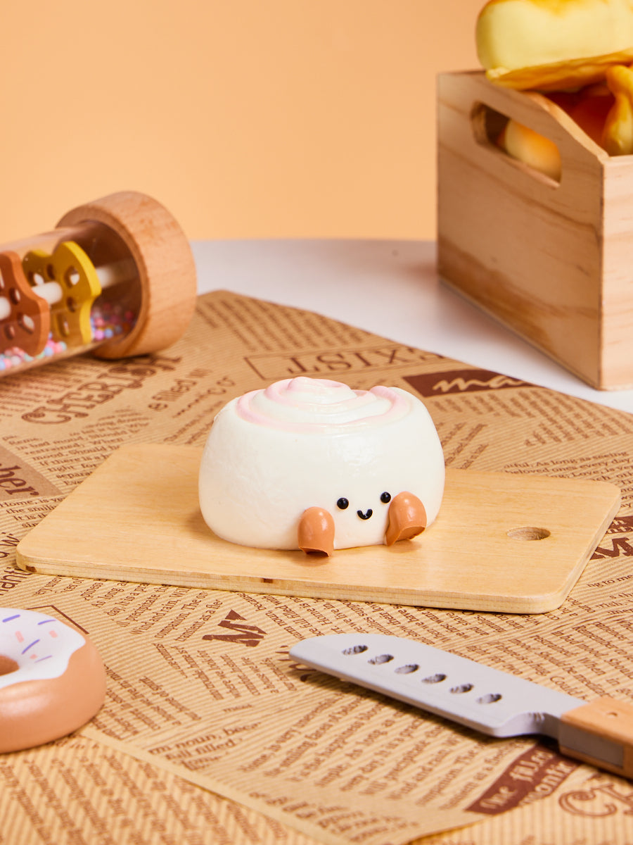 Cute Twisted Bun Squishy Toy