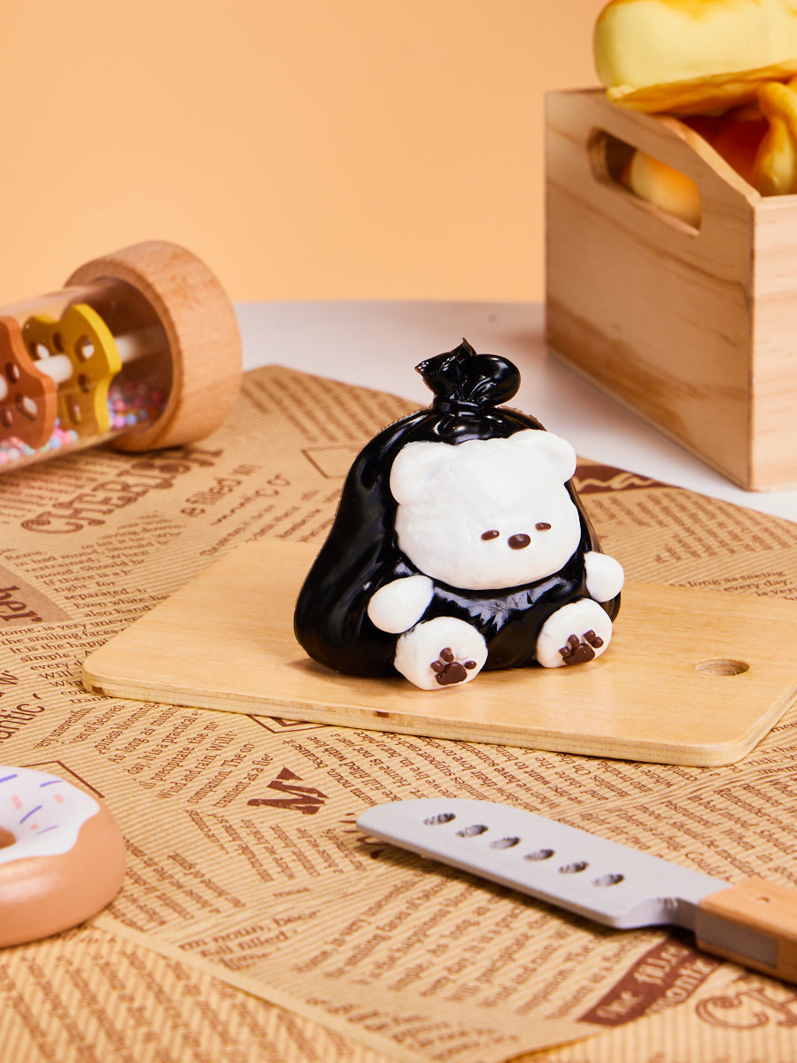 Bag Bear Squishy Toy
