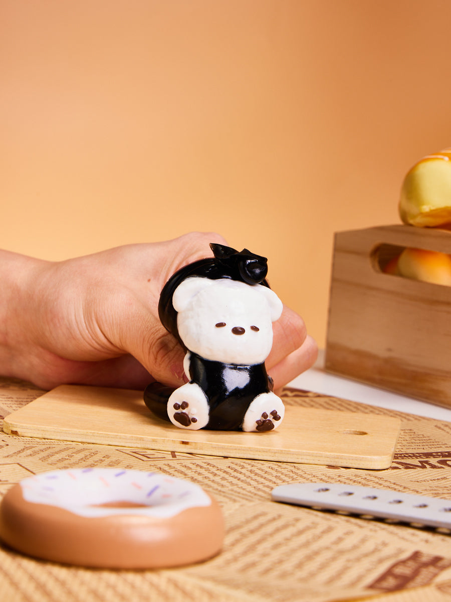 Bag Bear Squishy Toy
