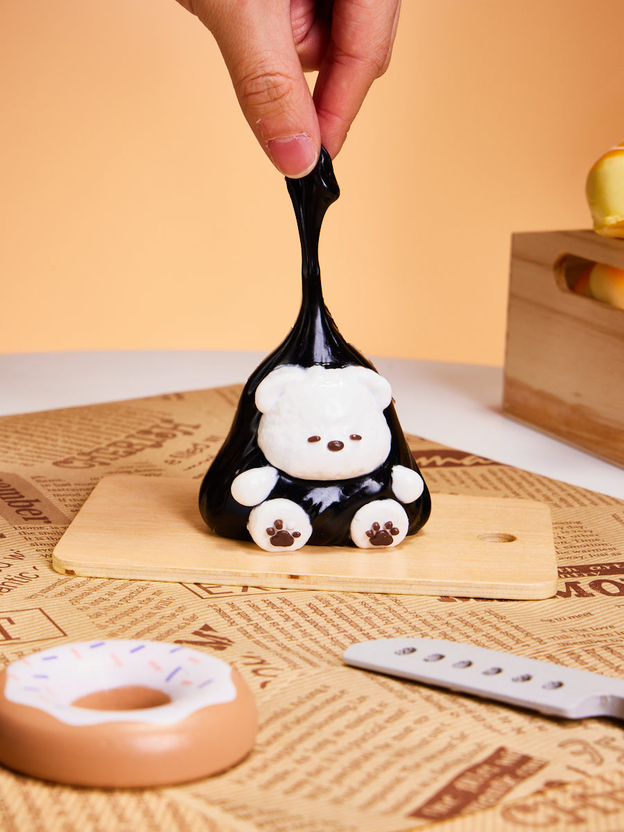 Bag Bear Squishy Toy