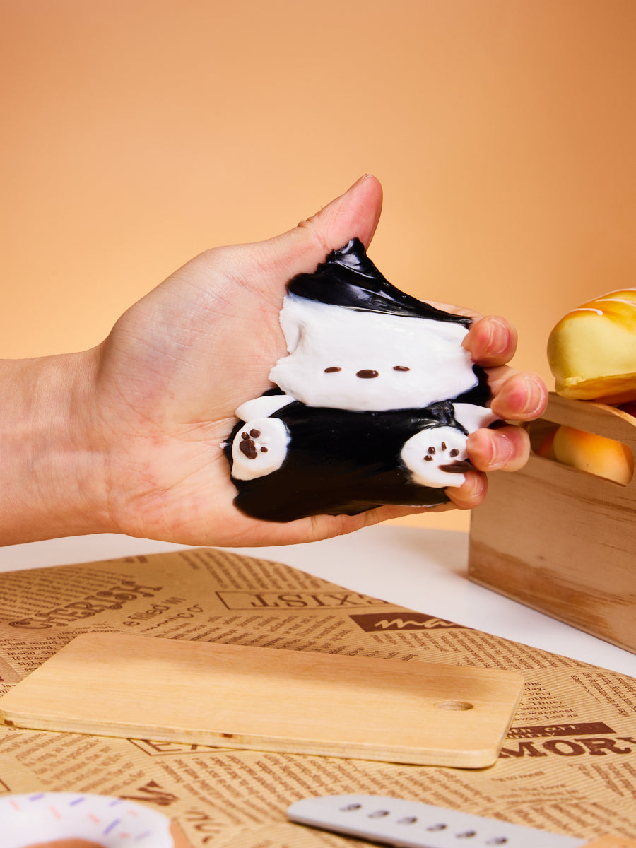 Bag Bear Squishy Toy