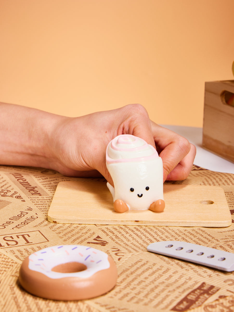 Cute Twisted Bun Squishy Toy