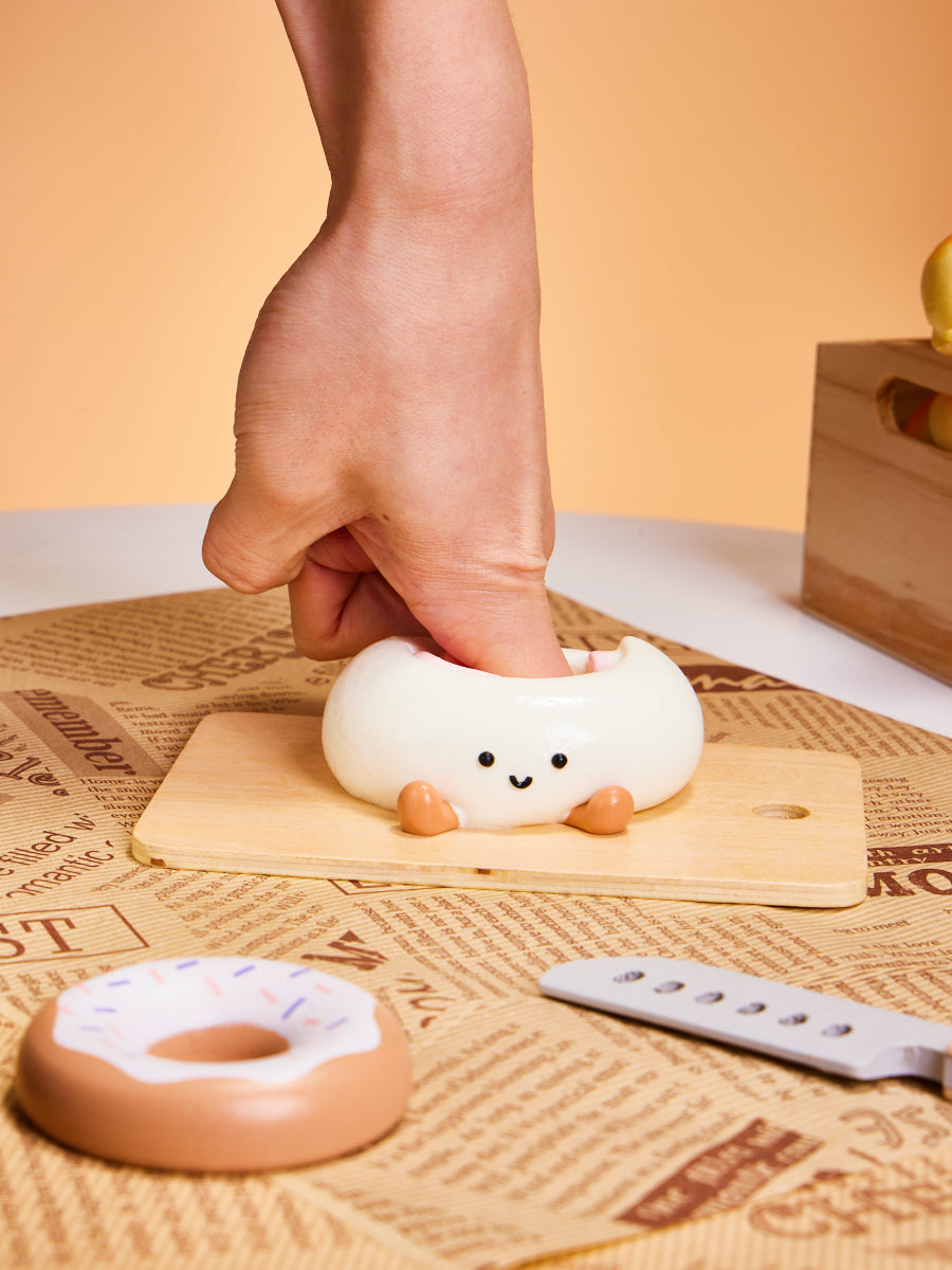 Cute Twisted Bun Squishy Toy