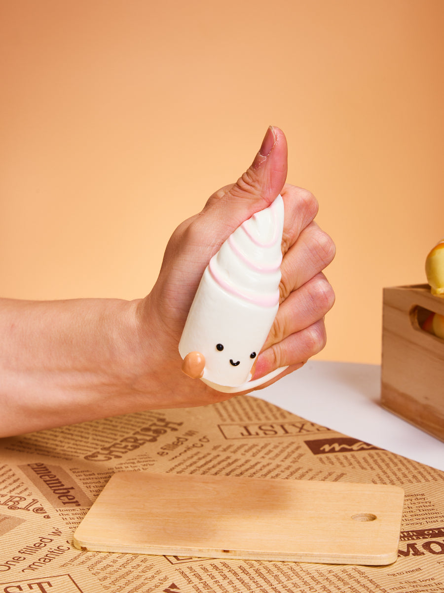 Cute Twisted Bun Squishy Toy