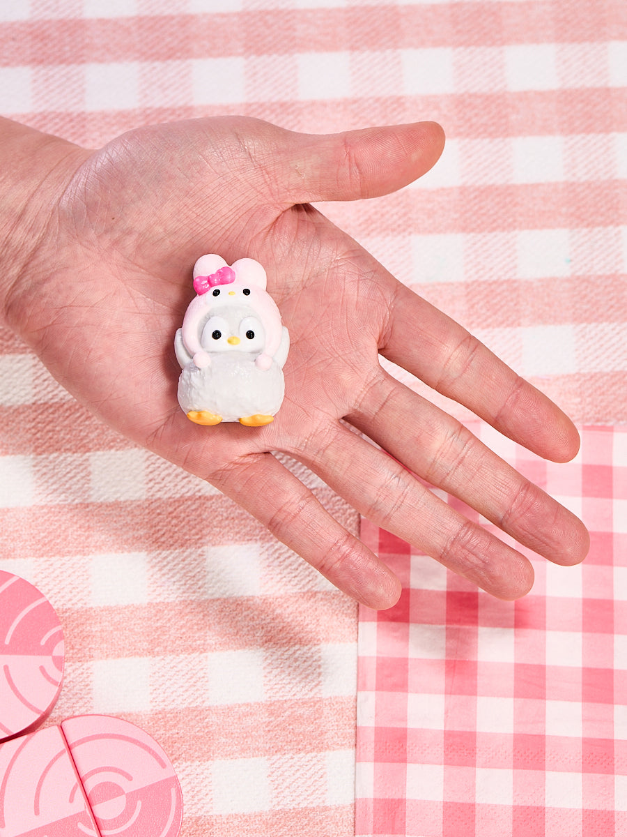 Cute Penguin with Melody Hat Squishy Toy