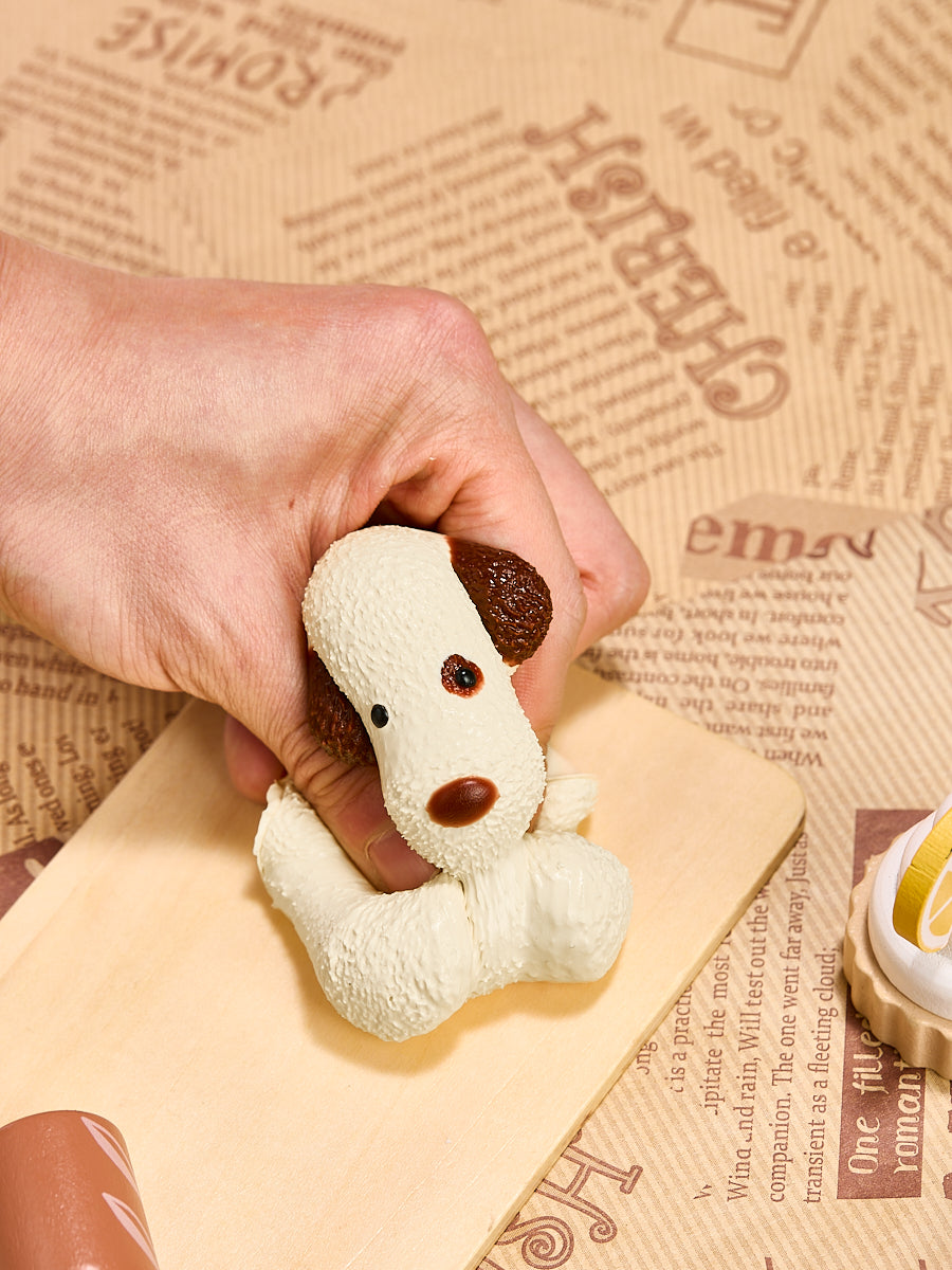 Plush Puppy Squishy Toy