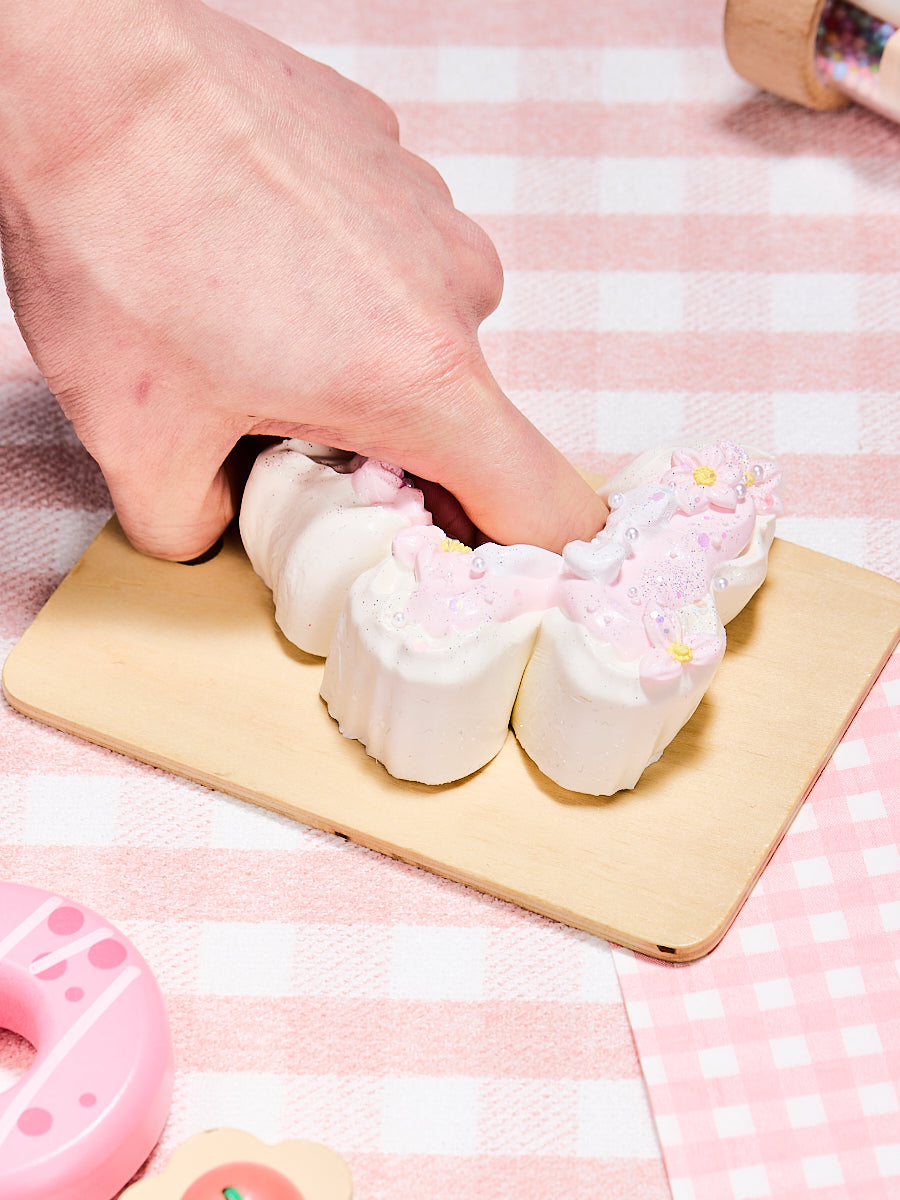 Pink Butterfly Squishy Toy