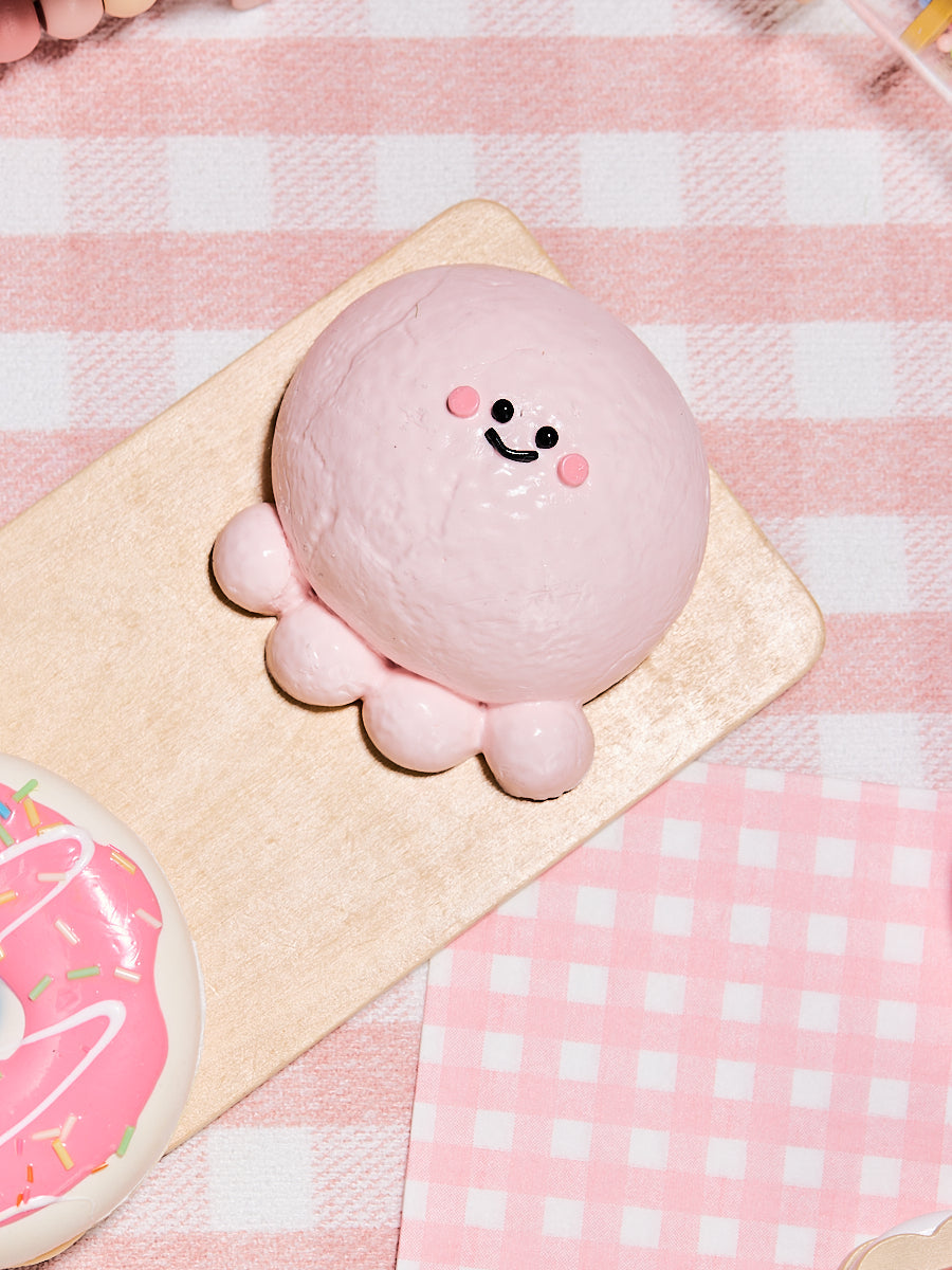 Pink Octopus Squishy Toy