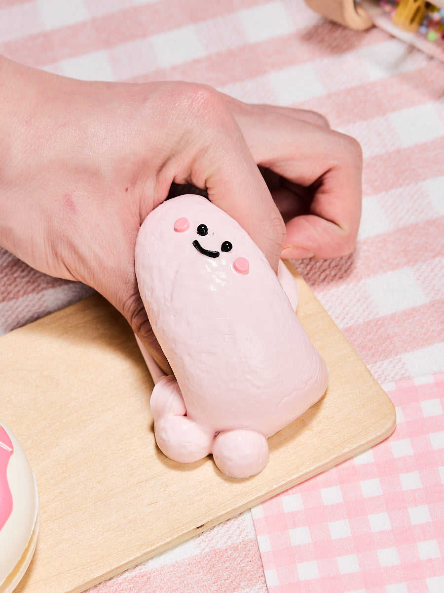 Pink Octopus Squishy Toy