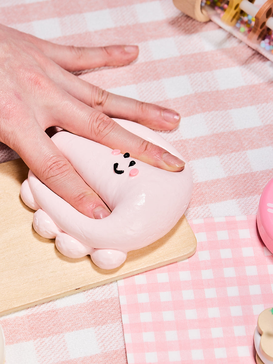 Pink Octopus Squishy Toy