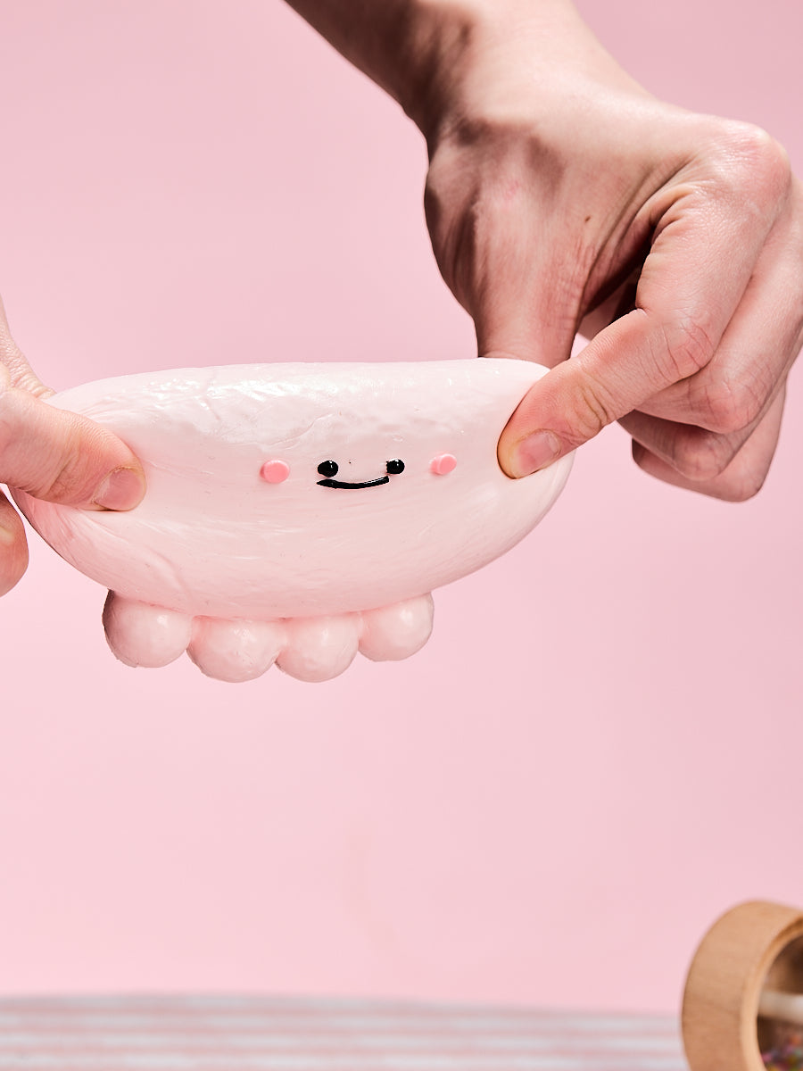 Pink Octopus Squishy Toy