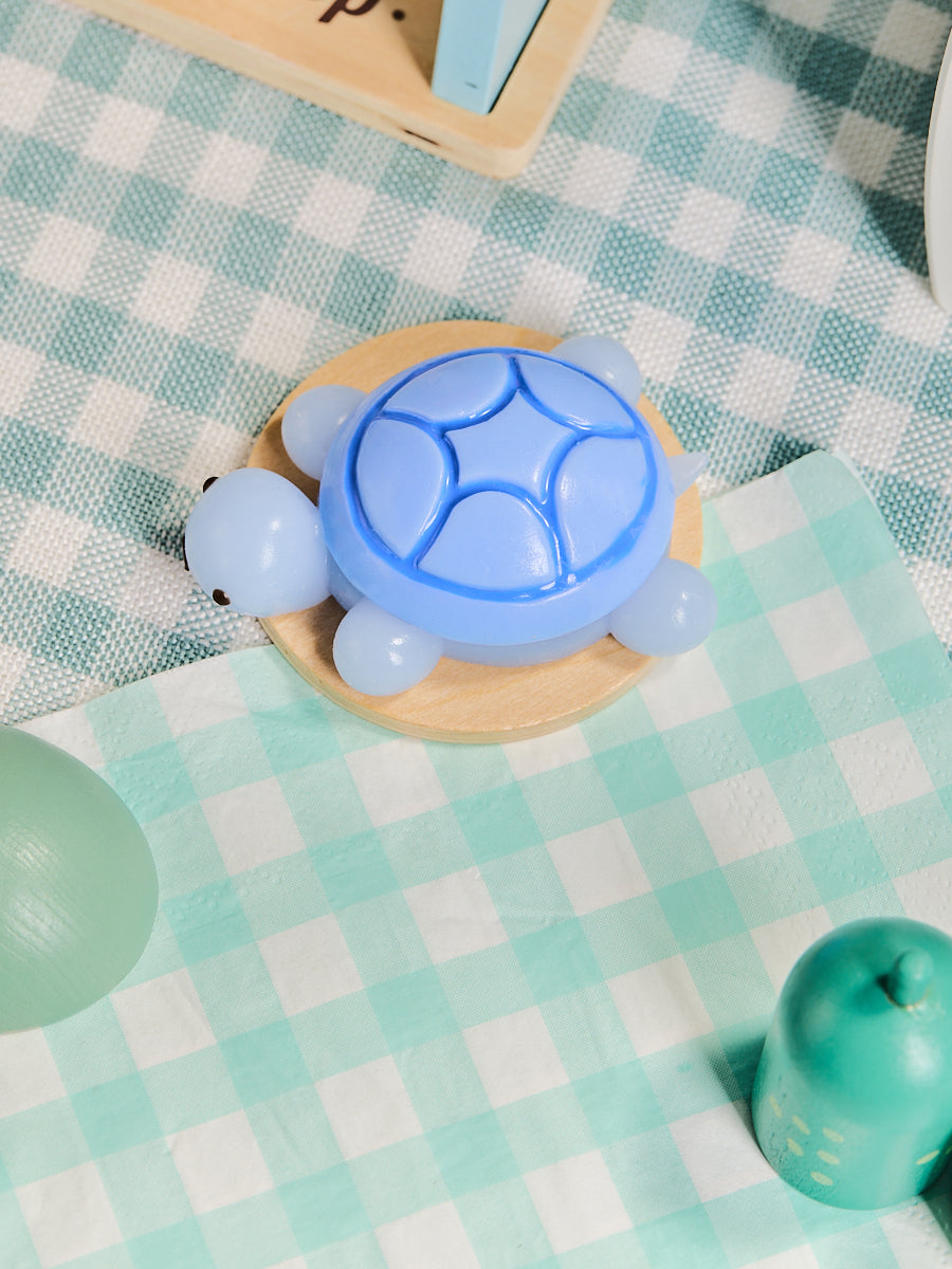 Cute Blue Turtle Squishy Toy