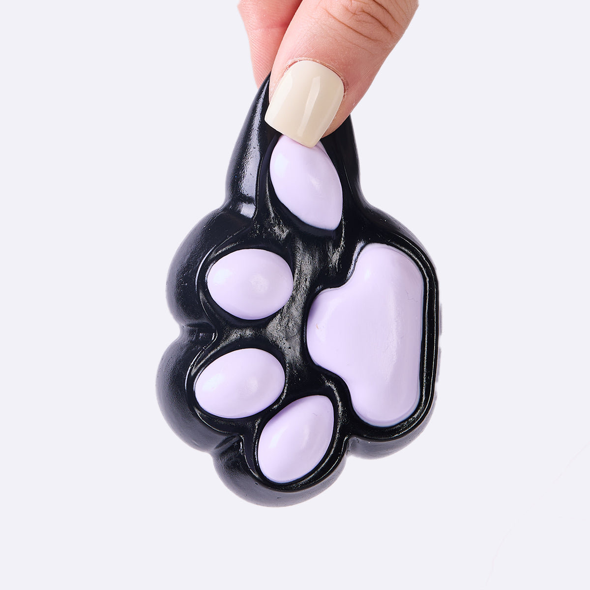 100g Black-purple Paw Squishy Toy