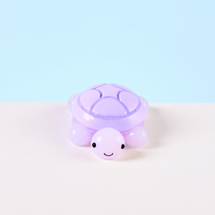 Purple Turtle Squishy Toy