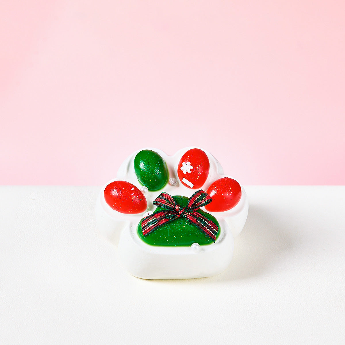 Christmas Kitten Paw Squishy Toy