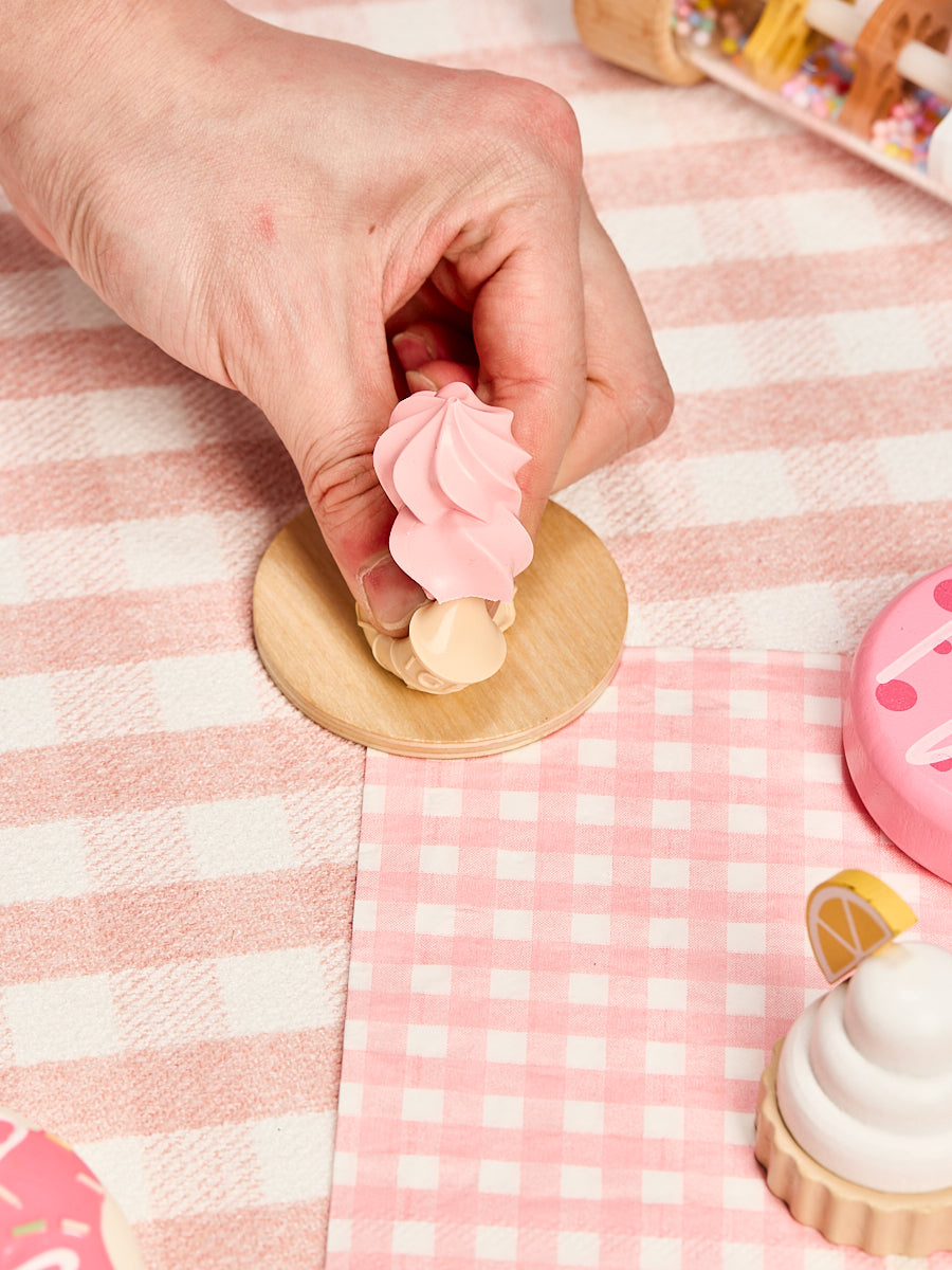 Pink Ice Cream Squishy Toy
