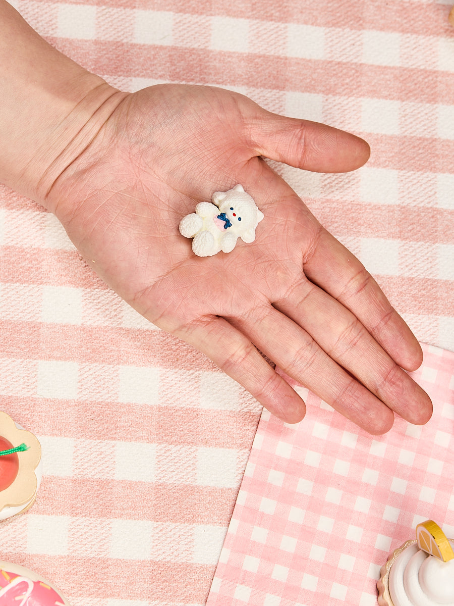 Parent-child White Lamb Set Squishy Toy