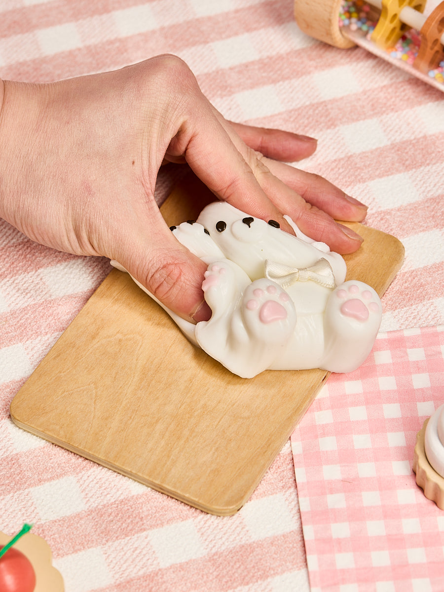 Parent-child White Bear Set Squishy Toy