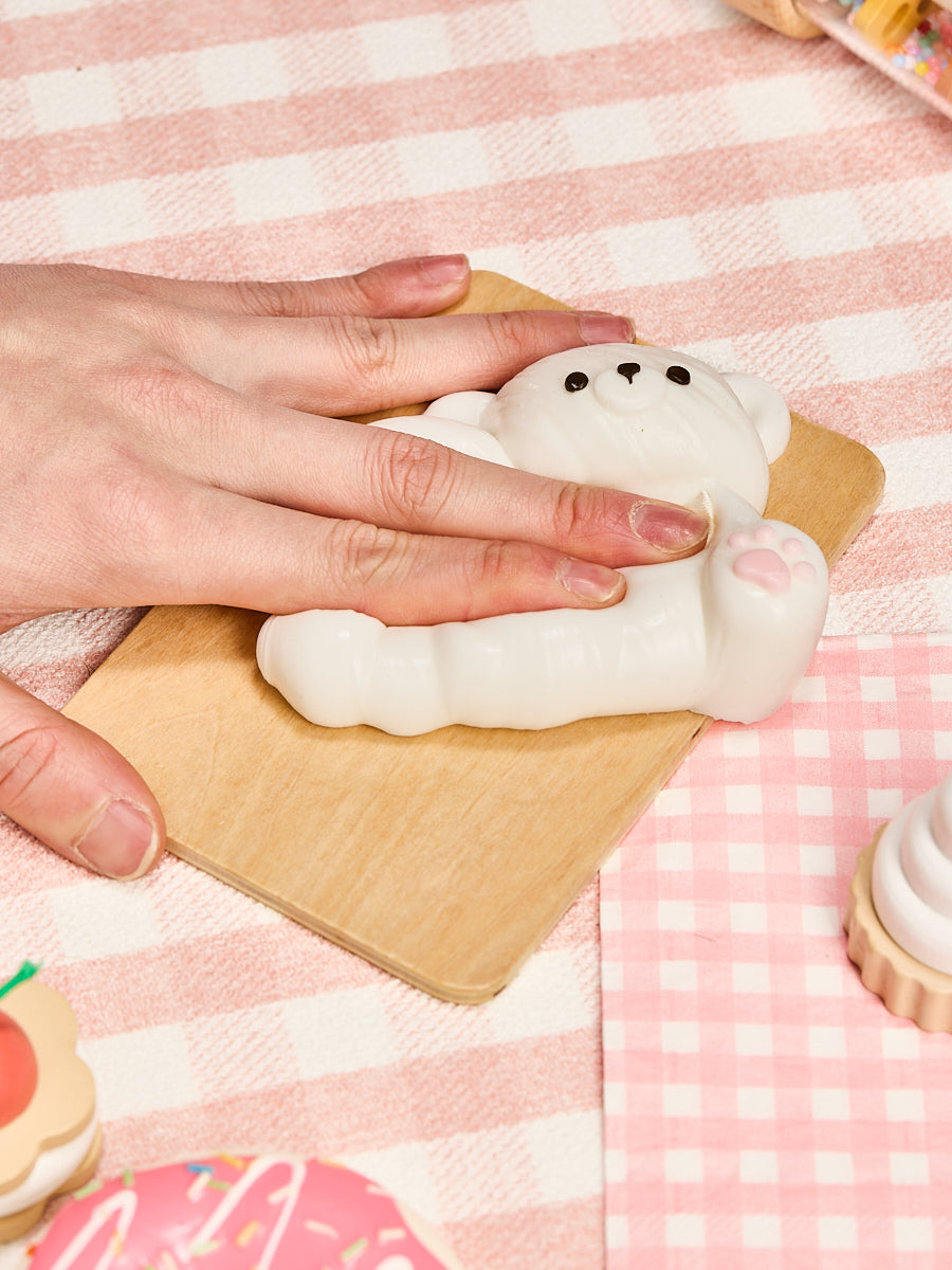Parent-child White Bear Set Squishy Toy