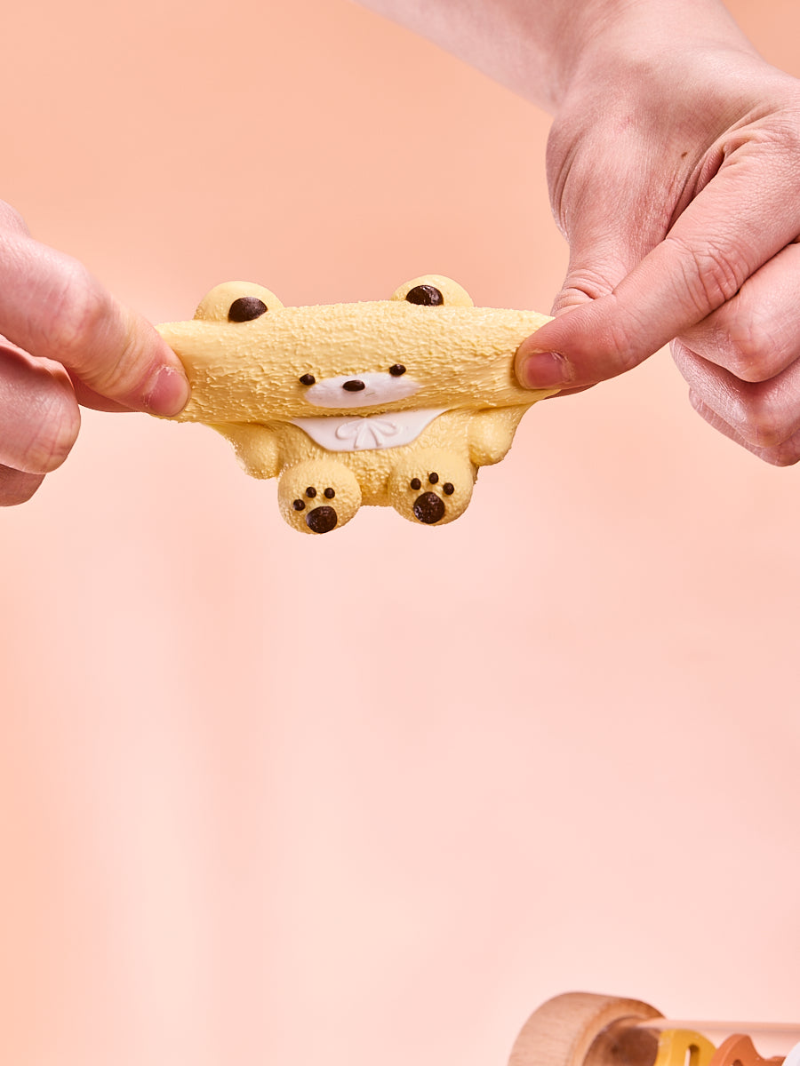 Light Yellow Bear Squishy Toy