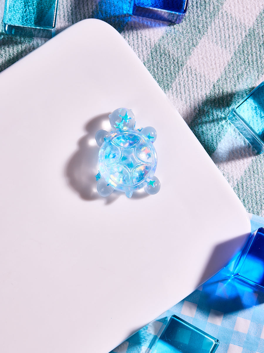 Blingbling Blue Cute Turtle Squishy Toy