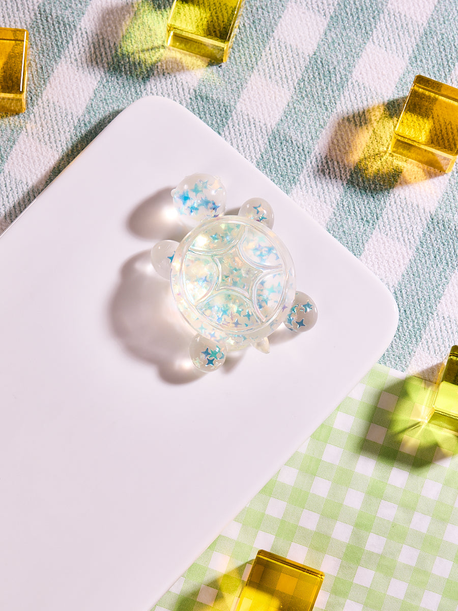 Blingbling Yellow Cute Turtle Squishy Toy