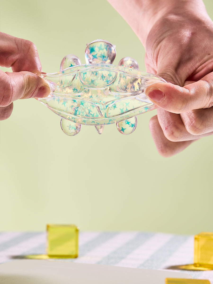 Blingbling Yellow Cute Turtle Squishy Toy