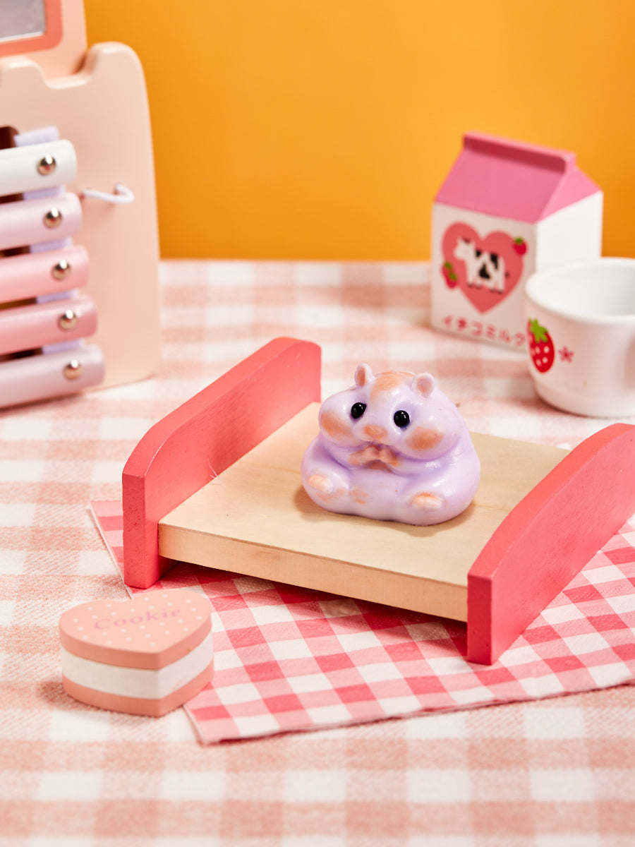 Purple Hamster Squishy Toy