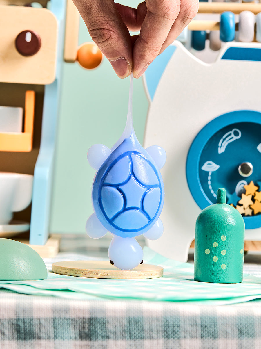 Cute Blue Turtle Squishy Toy