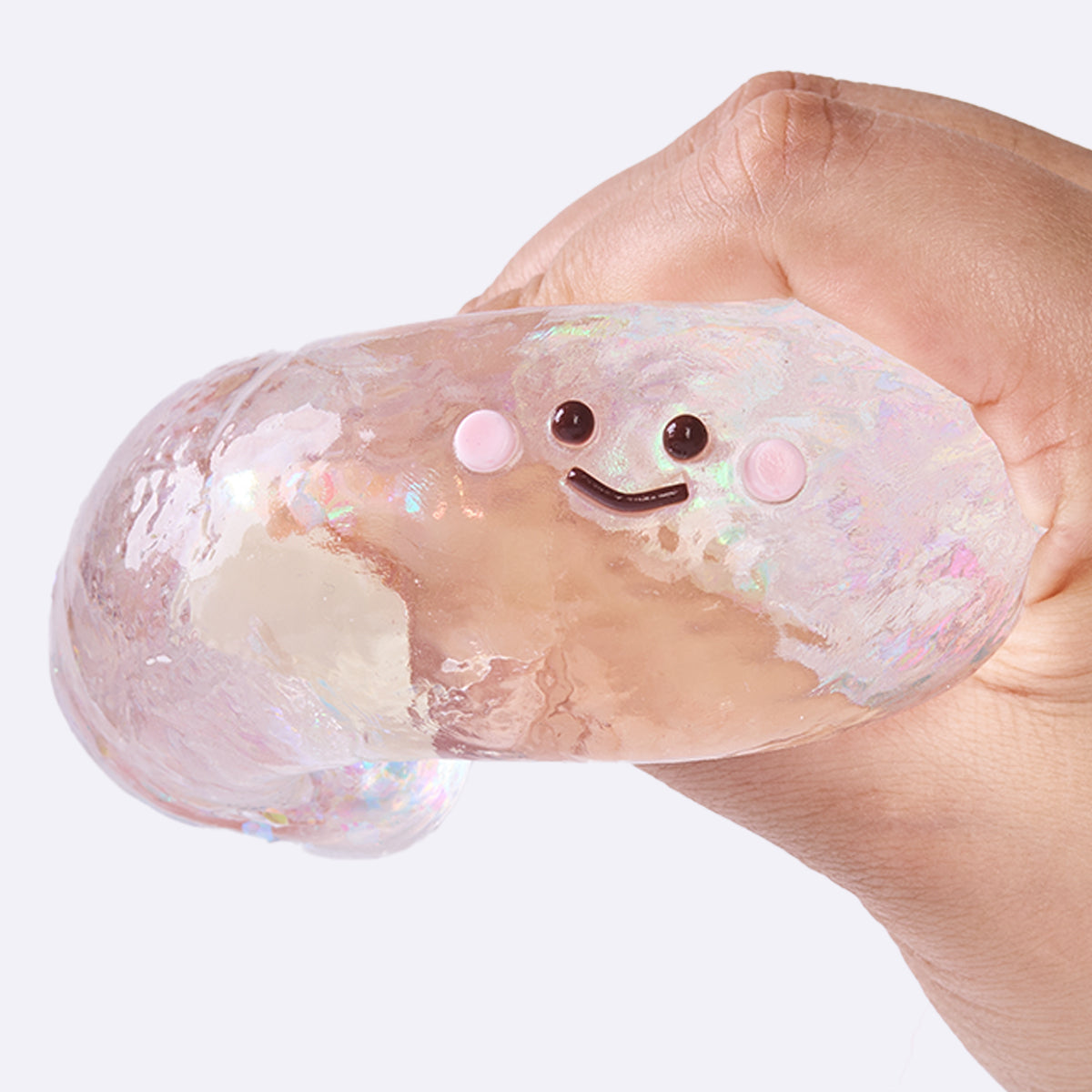 Blingbling Clear Octopus Squishy Toy