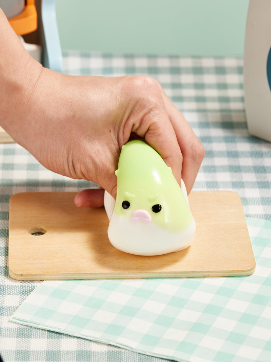 Green Pufferfish Squishy Toy
