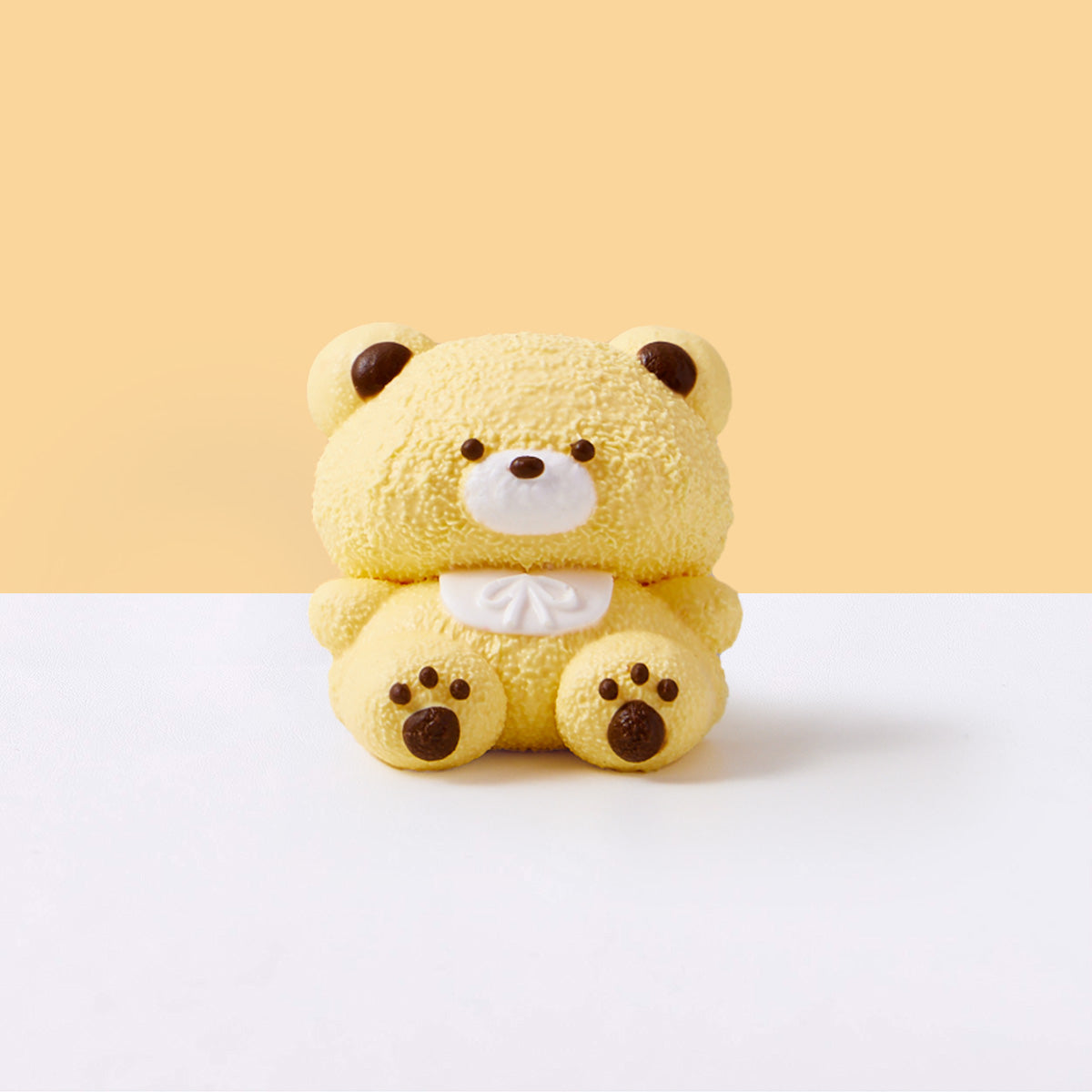 Light Yellow Bear Squishy Toy