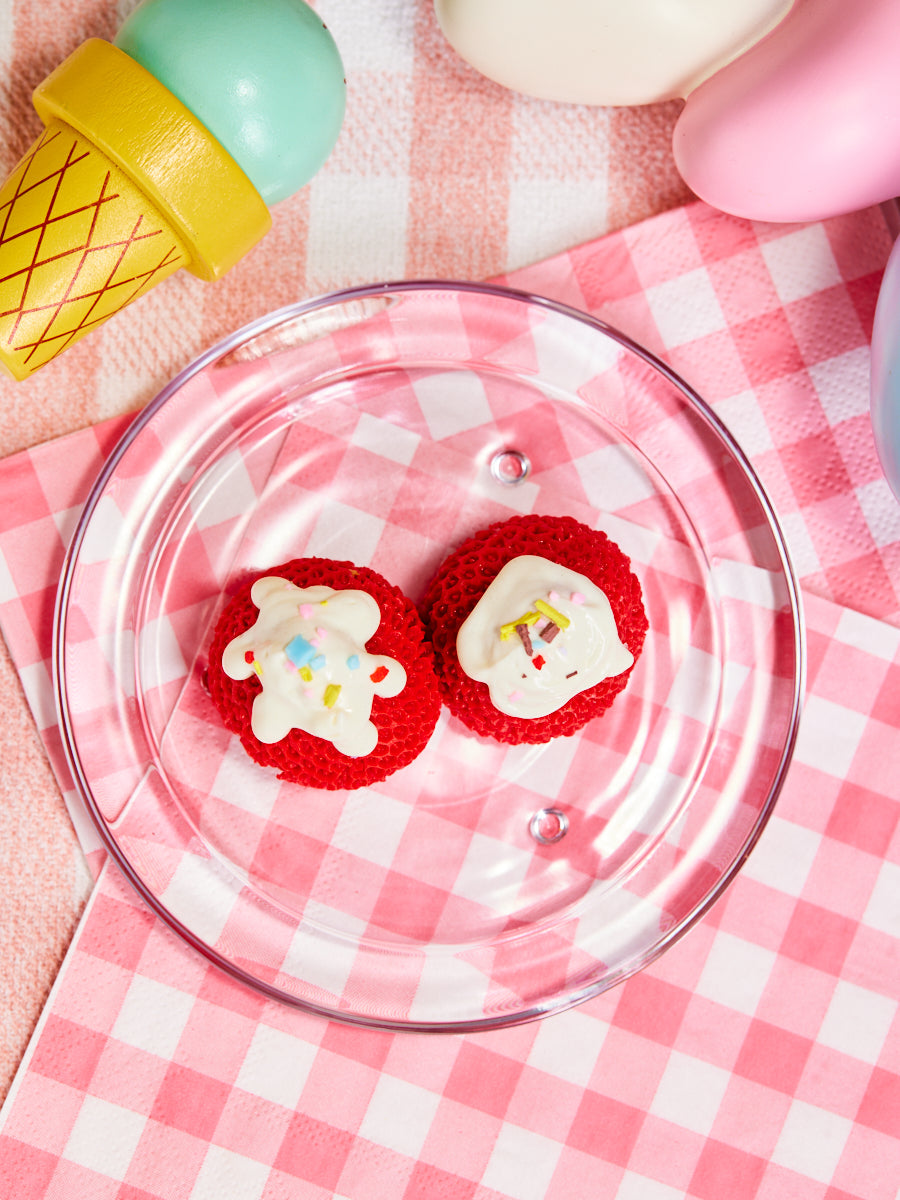 Cute Dual Strawberries Squishy Toy