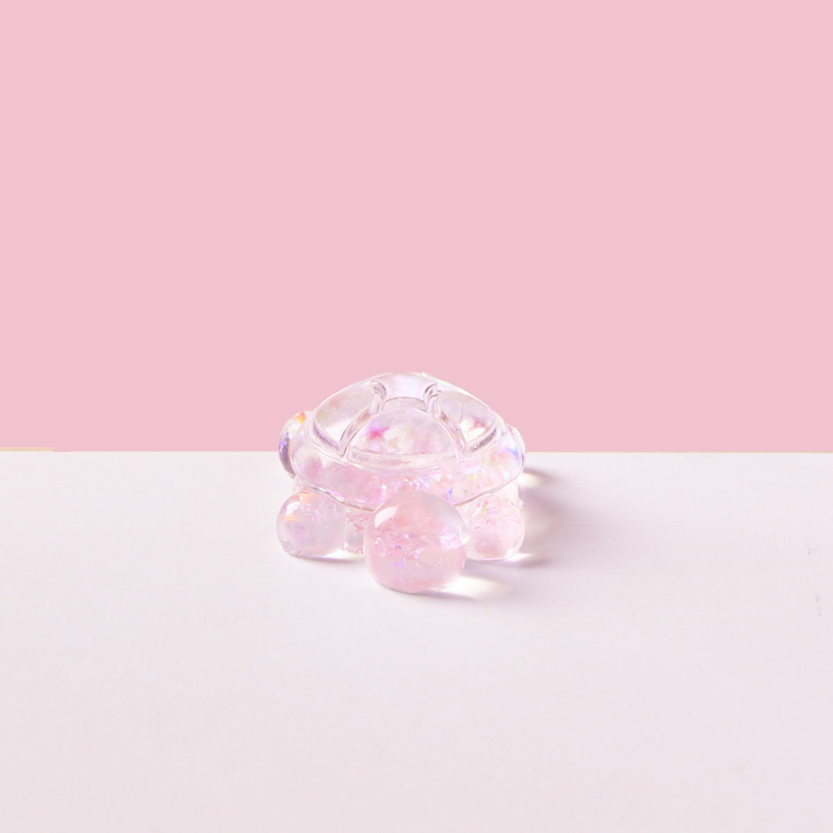 Blingbling Pink Cute Turtle Squishy Toy