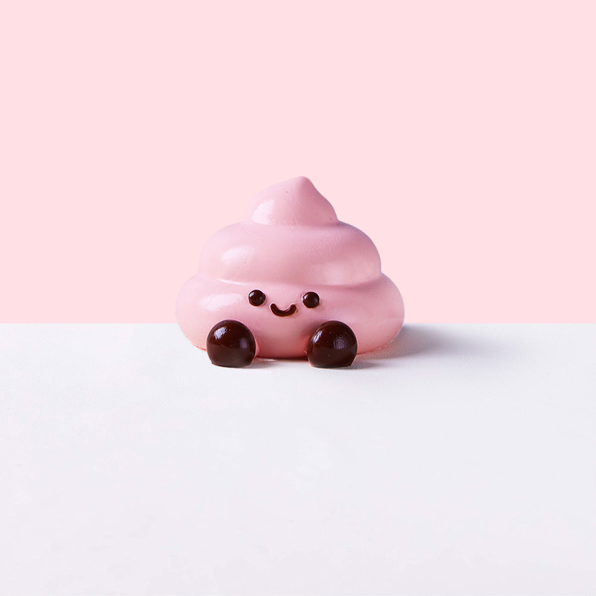 Cute Pink Poop Squishy Toy