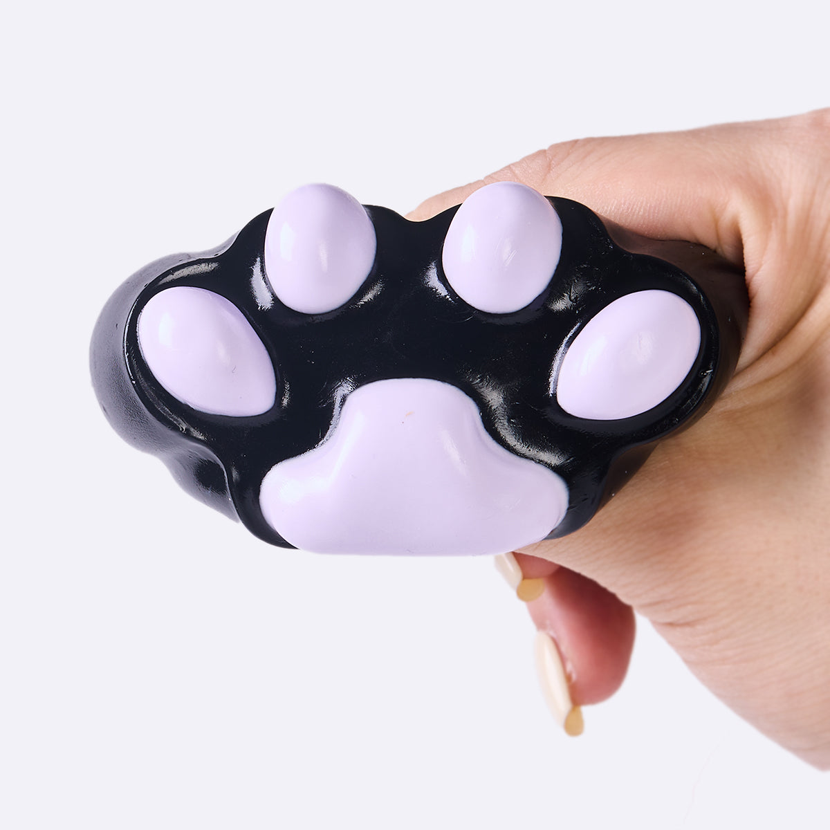 100g Black-purple Paw Squishy Toy