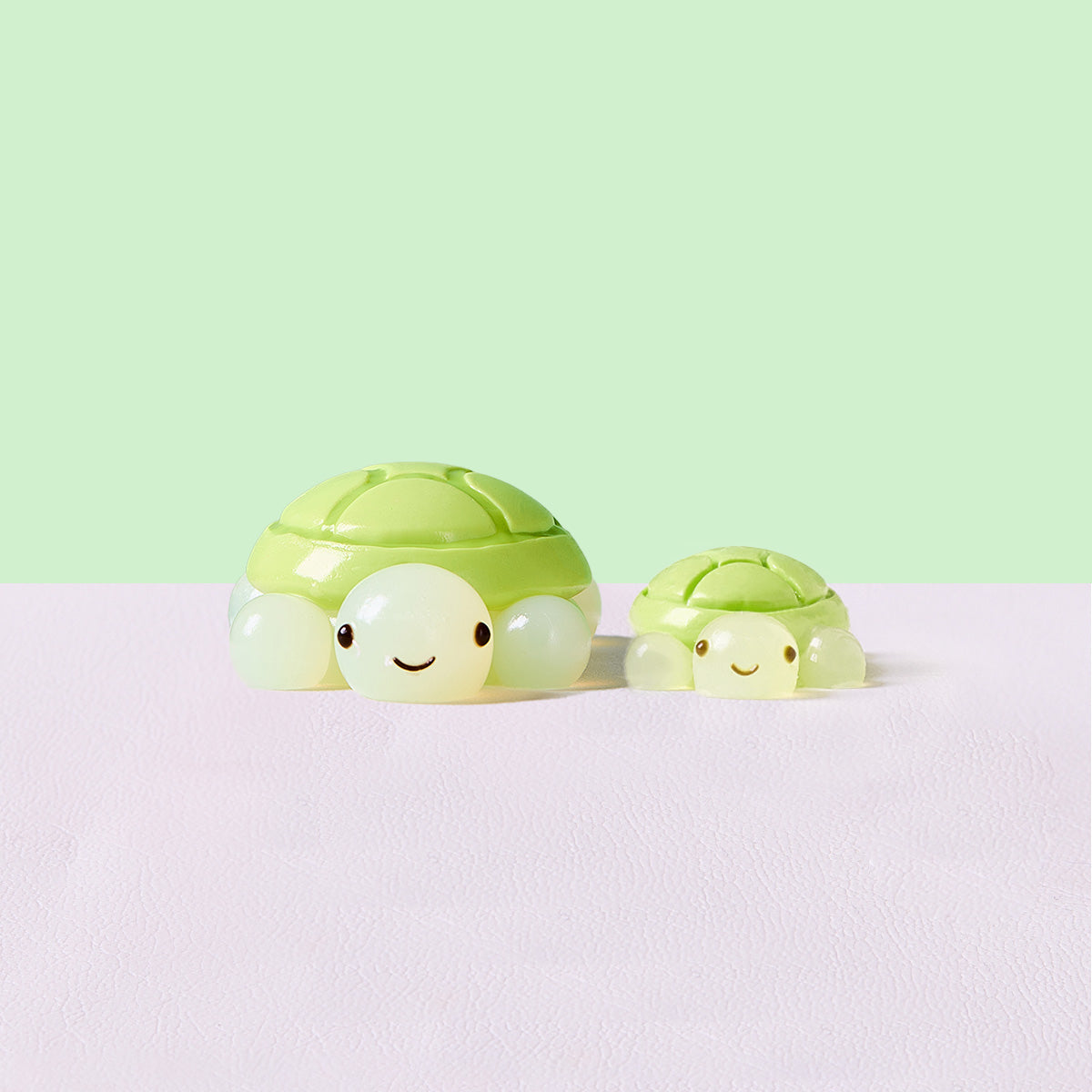 Green Turtle Set Squishy Toy
