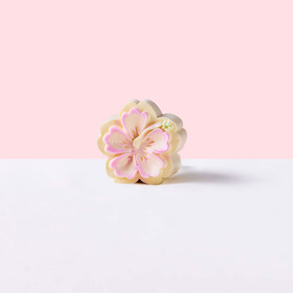 Pink Hibiscus Flower Squishy Toy