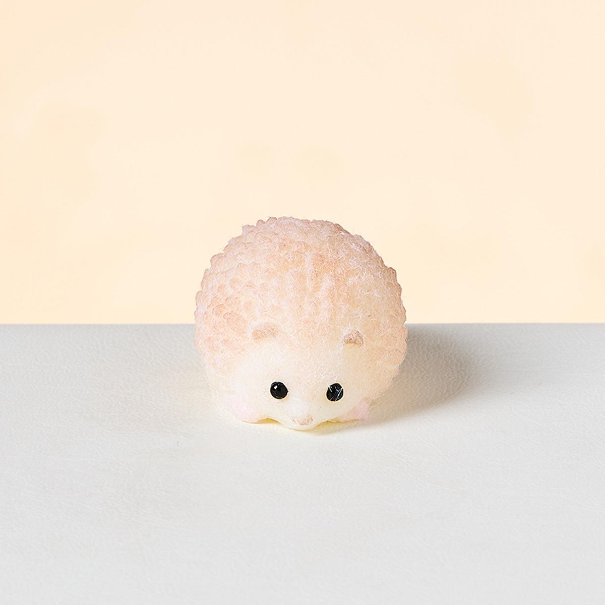 Flocked Mini Hedgehog Squishy Toy