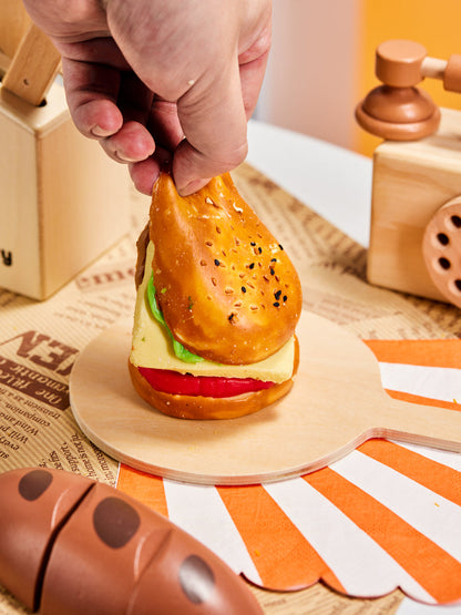 Hamburger Squishy Toy
