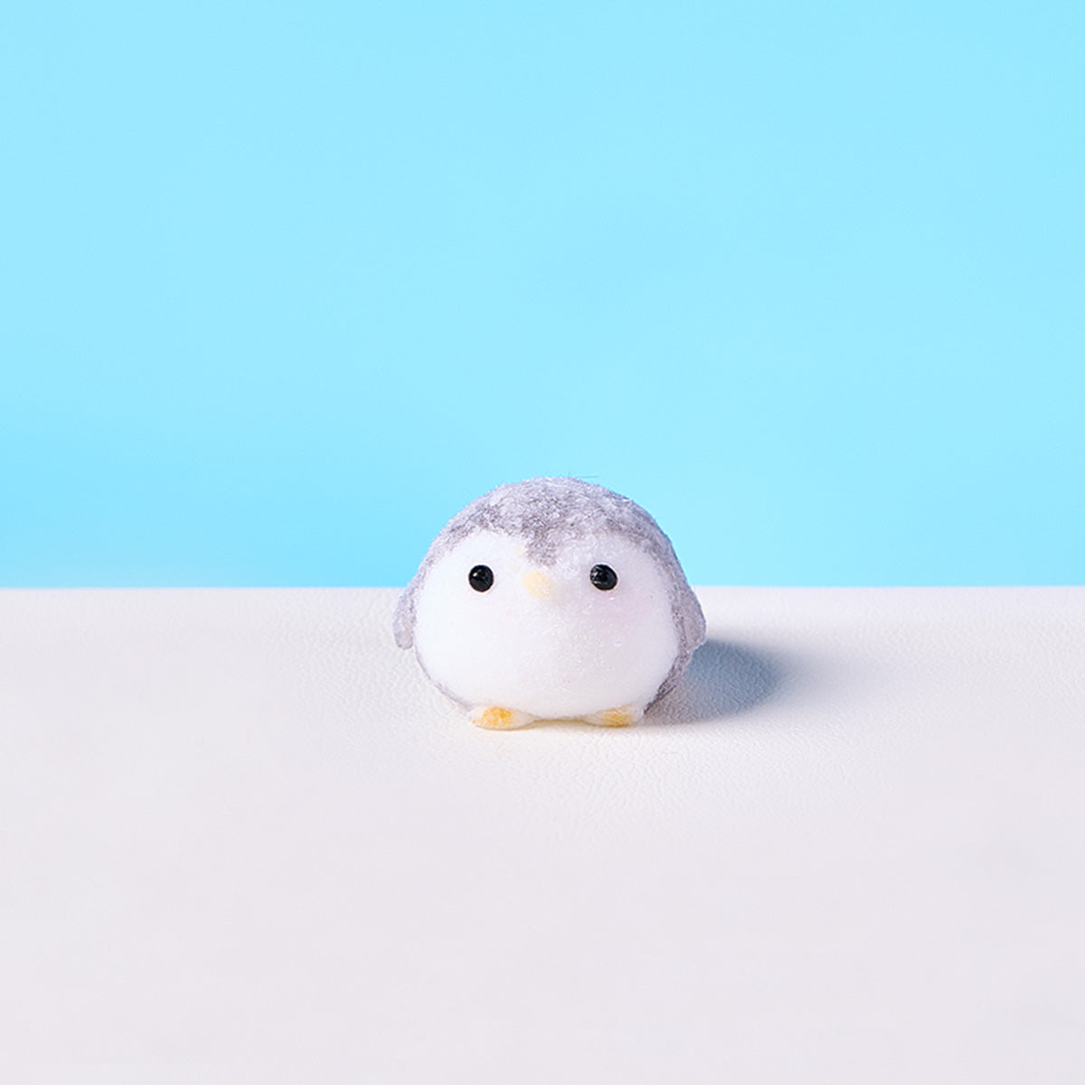 Flocked Mini Penguin Squishy Toy