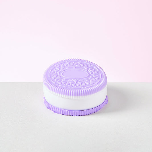 Purple-white Cookie Sandwich Sandwich Squishy Toy