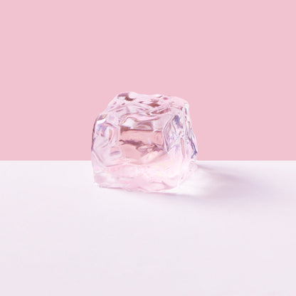 Blingbling Pink Ice Cube Squishy Toy